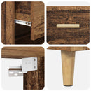 Highboard Gammelt træ 69,5 x 32,5 x 180 cm Konstrueret træ