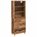 Highboard Gammelt træ 69,5 x 32,5 x 180 cm Konstrueret træ