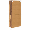 Highboard Gammelt træ 69,5 x 34 x 180 cm Konstrueret træ