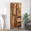 Highboard Gammelt træ 69,5 x 34 x 180 cm Konstrueret træ