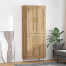Highboard Artisan Egetræ 69,5 x 34 x 180 cm Konstrueret træ