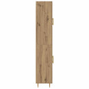 Highboard Artisan Egetræ 69,5 x 34 x 180 cm Konstrueret træ
