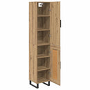 Highboard Artisan Egetræ 34,5 x 34 x 180 cm Konstrueret træ