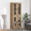 Highboard Artisan Egetræ 69,5 x 34 x 180 cm Konstrueret træ