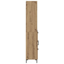 Highboard Artisan Egetræ 69,5 x 34 x 180 cm Konstrueret træ