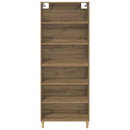 Highboard Artisan Egetræ 69,5 x 32,5 x 180 cm Konstrueret træ