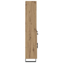 Highboard med skuffe 2 pcs Artisan Egetræ Konstrueret træ