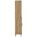 Highboard Artisan Egetræ 69,5 x 32,5 x 180 cm Konstrueret træ