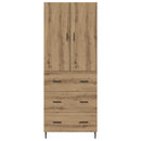 Highboard 2 pcs Artisan Egetræ 69,5 x 34 x 180 cm