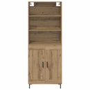 Highboard Artisan Egetræ 69,5 x 34 x 180 cm Konstrueret træ
