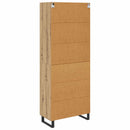Highboard 2 pcs Artisan Egetræ Konstrueret træ