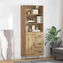 Highboard med skuffe 2 pcs Artisan Egetræ Konstrueret træ