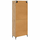 Highboard med skuffe 2 pcs Artisan Egetræ Konstrueret træ