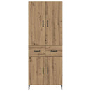 Highboard Artisan Egetræ 69,5 x 34 x 180 cm Konstrueret træ