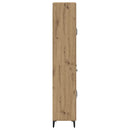 Highboard Artisan Egetræ 69,5 x 34 x 180 cm Konstrueret træ