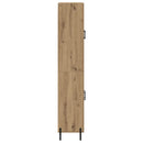 Highboard Artisan Egetræ 69,5 x 34 x 180 cm Konstrueret træ