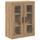 Highboard med skuffe 2 pcs Artisan Egetræ Konstrueret træ