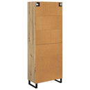 Highboard med skuffe 2 pcs Artisan Egetræ Konstrueret træ