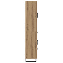 Highboard med skuffe 2 pcs Artisan Egetræ Konstrueret træ
