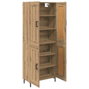 Highboard 2 pcs Artisan Egetræ Konstrueret træ