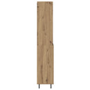 Highboard Artisan Egetræ 69,5 x 34 x 180 cm Ingeniørtræ og glas