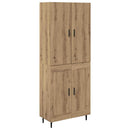 Highboard 2 pcs Artisan Egetræ 69,5 x 34 x 180 cm