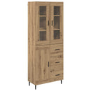 Highboard 2 pcs Artisan Egetræ 69,5 x 34 x 180 cm
