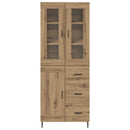 Highboard 2 pcs Artisan Egetræ 69,5 x 34 x 180 cm