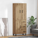 Highboard med skuffe 2 pcs Artisan Egetræ 69,5 x 34 x 180 cm