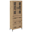 Highboard 2 pcs Artisan Egetræ 69,5 x 34 x 180 cm