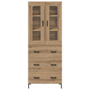 Highboard 2 pcs Artisan Egetræ 69,5 x 34 x 180 cm