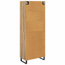 Highboard Artisan Egetræ 69,5 x 34 x 180 cm Konstrueret træ