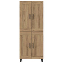 Highboard Artisan Egetræ 69,5 x 34 x 180 cm Konstrueret træ