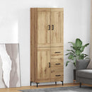 Highboard med skuffe 2 pcs Artisan Egetræ Konstrueret træ