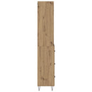 Highboard med skuffe 2 pcs Artisan Egetræ Konstrueret træ