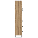 Highboard Artisan Egetræ 34,5 x 34 x 180 cm Konstrueret træ