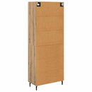 Highboard 2 pcs Artisan Egetræ 69,5 x 34 x 180 cm