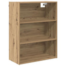 Highboard med skuffe 2 pcs Artisan Egetræ Konstrueret træ