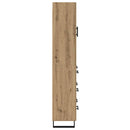 Highboard Artisan Egetræ 69,5 x 34 x 180 cm Konstrueret træ