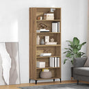 Highboard Artisan Egetræ 69,5 x 34 x 180 cm Konstrueret træ