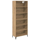Highboard Artisan Egetræ 69,5 x 34 x 180 cm Konstrueret træ