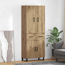 Highboard med skuffe 2 pcs Artisan Egetræ 69,5 x 34 x 180 cm
