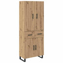 Highboard med skuffe 2 pcs Artisan Egetræ 69,5 x 34 x 180 cm