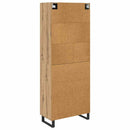 Highboard med skuffe 2 pcs Artisan Egetræ 69,5 x 34 x 180 cm