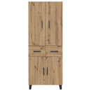 Highboard med skuffe 2 pcs Artisan Egetræ 69,5 x 34 x 180 cm