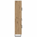Highboard med skuffe 2 pcs Artisan Egetræ 69,5 x 34 x 180 cm