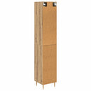 Highboard 2 pcs Artisan Egetræ Glas