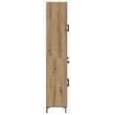 Highboard med skuffe 2 pcs Artisan Egetræ Konstrueret træ