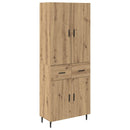 Highboard 2 pcs Artisan Egetræ 69,5 x 34 x 180 cm