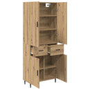 Highboard 2 pcs Artisan Egetræ 69,5 x 34 x 180 cm